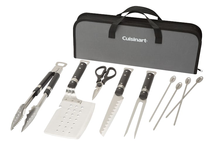 Cuisinart Chef's Classic 10 Piece Stainless Steel Grill Set