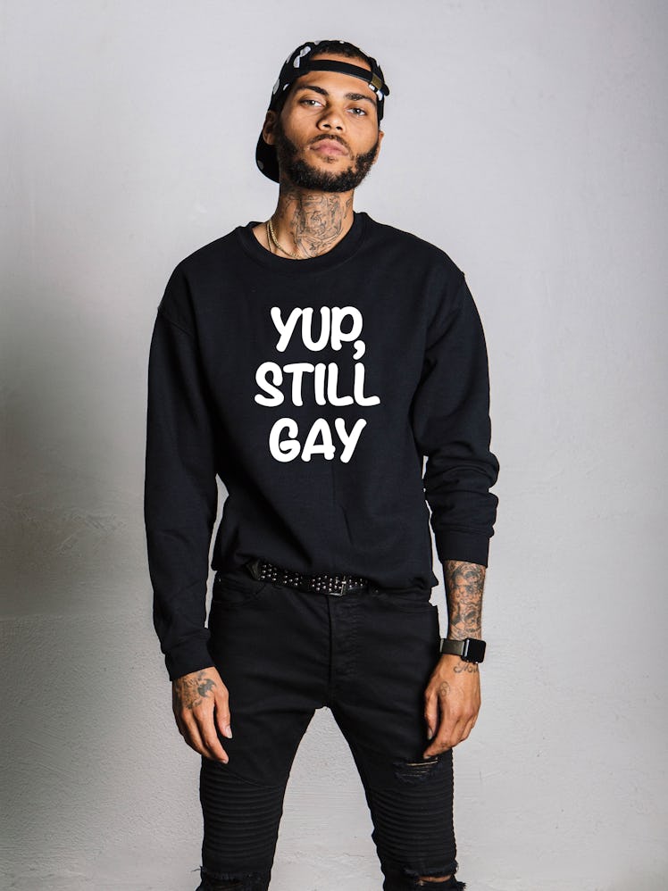 sweatshirt from queer-owned fashion brand Stuzo Clothing