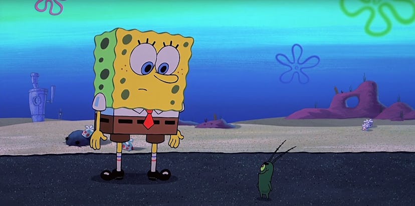 The Spongebob Squarepants Movie was released in 2004.