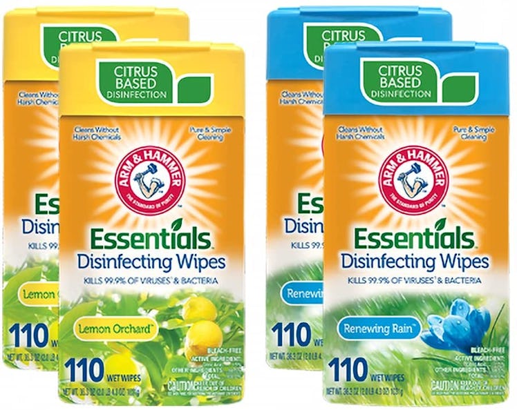 Arm & Hammer Disinfecting Wipes 4-Pack (110 Count, 440 wipes total)