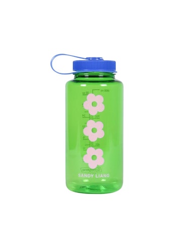 Water Bottle in Gummy Green