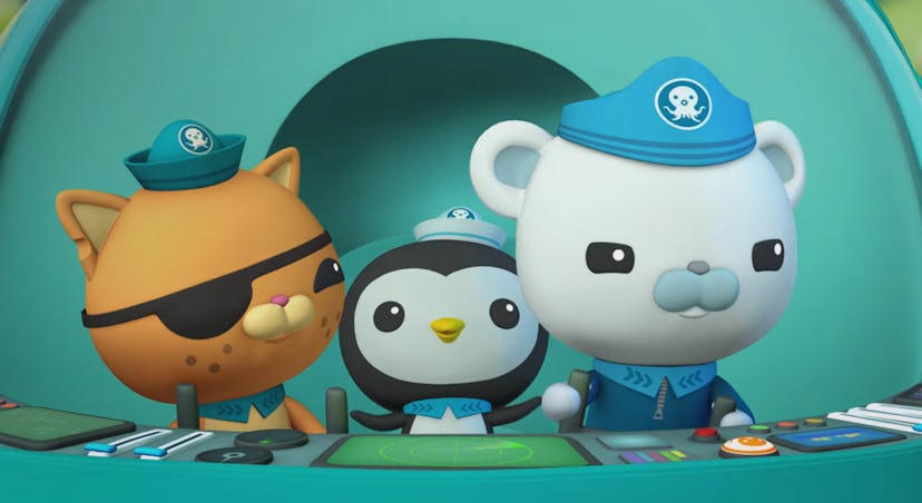 Octonauts & the Great Barrier Reef is an animated movie for kids about the ocean.