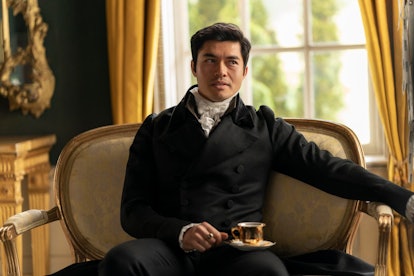 Henry Golding as Mr. Elliot in Netflix's new film adaptation of 'Persuasion'