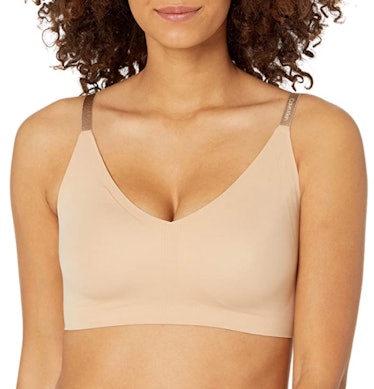 Calvin Klein Women's Invisibles Wirefree Lightly Lined Triangle Bralette