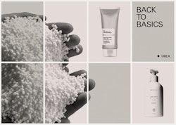 A collage with Carea Cream Daily Toning Lotion And Natural Moisturizing Factors + HA