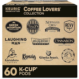 Keurig Coffee Lovers Collection Variety Pack, 60 Count