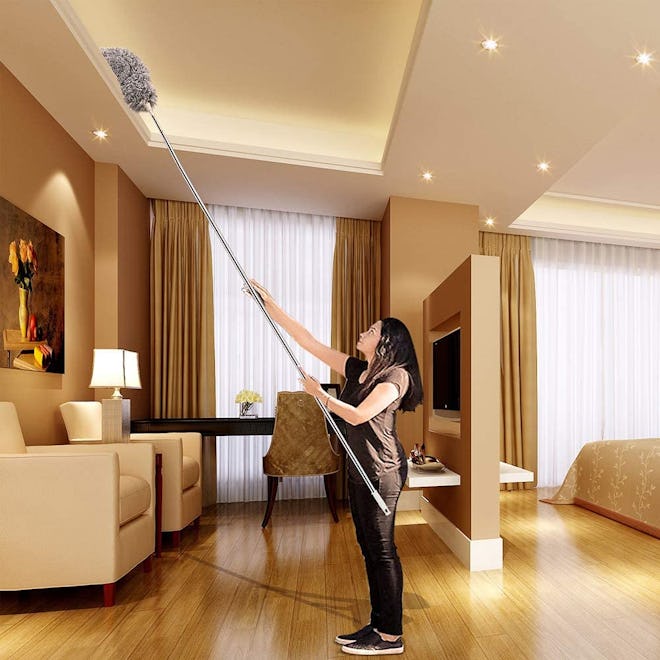 Azun Microfiber Duster with Extension Pole