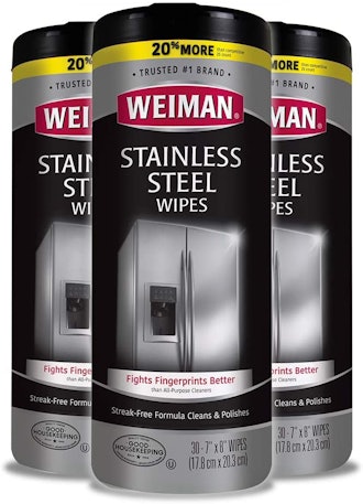 Weiman Stainless Steel Cleaner Wipes (3-Pack)