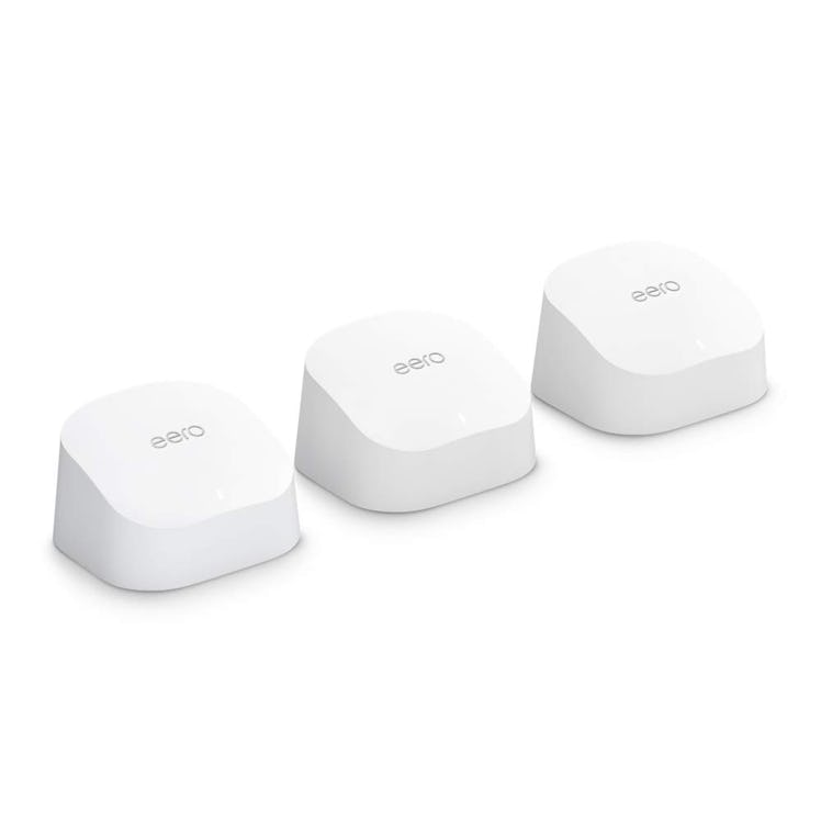 Amazon eero 6 dual-band mesh Wi-Fi 6 system (3-Pack) 