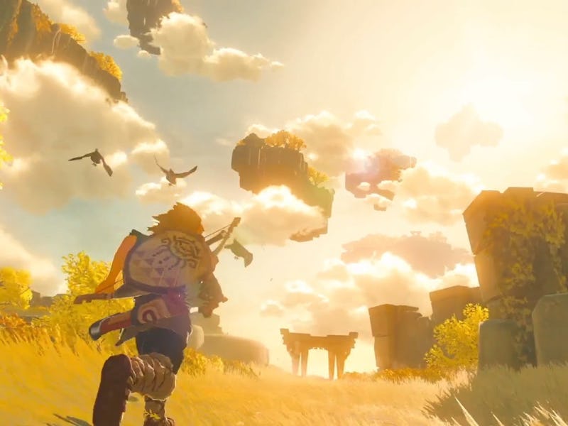 An insert from the ‘Breath of the Wild 2’ trailer 