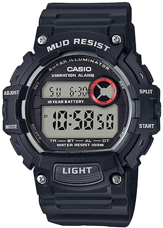 Casio Mud Resistant Stainless Steel Quartz Watch