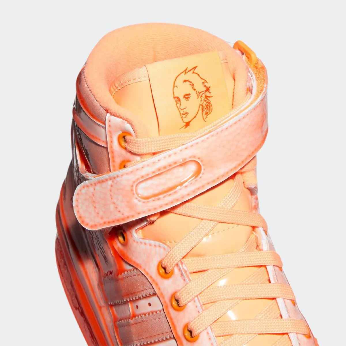 Jeremy Scott turns the jelly sandal into an eye-popping Adidas sneaker