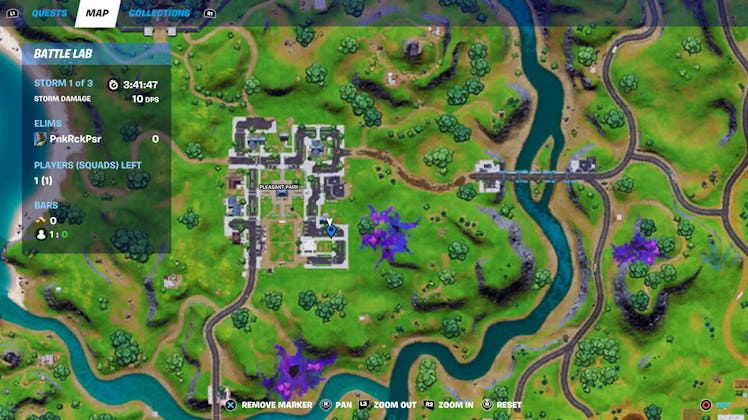 fortnite spray can location 4 map