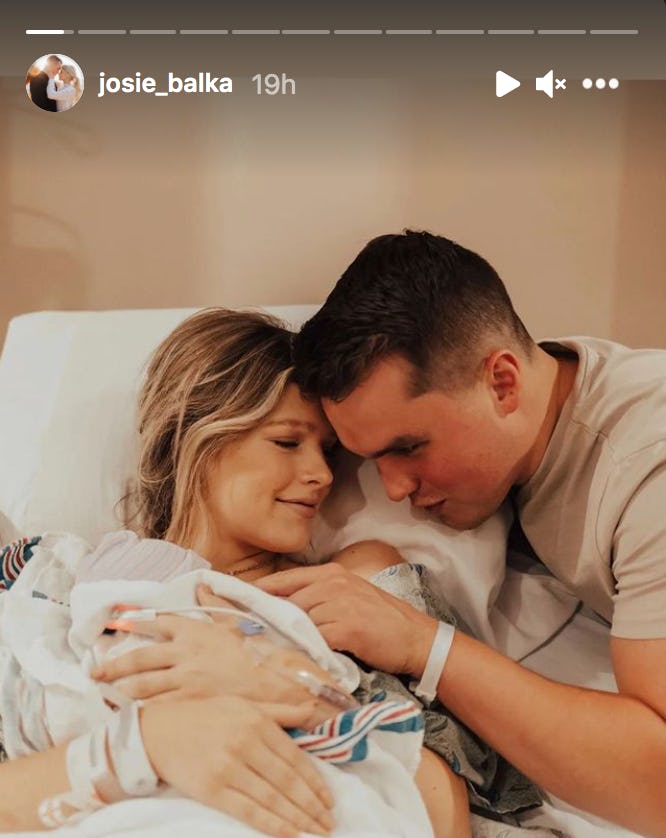Josie Bates Gives Birth, Second Child With Husband Kelton Balka(02)