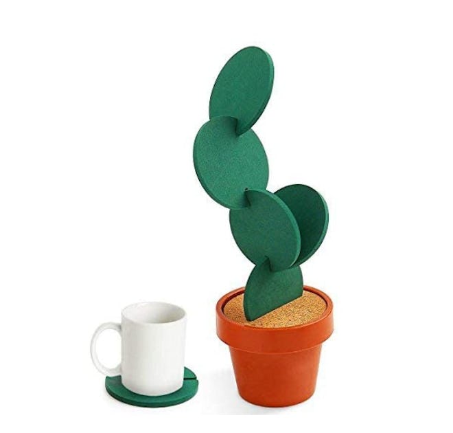 Sirensky Cactus Coaster (6 Pieces)
