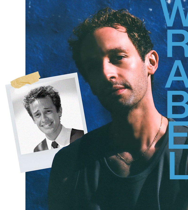 American singer and song-writter, Wrabel on the cover of his debut album