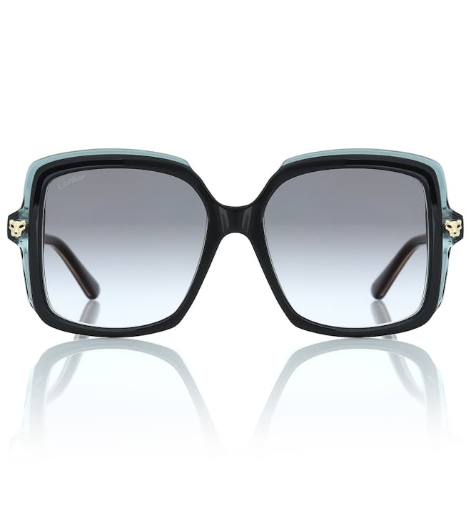Panthère de Cartier Oversized Sunglasses