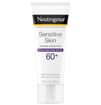 Neutrogena Sensitive Skin Mineral Sunscreen Lotion 60+ 