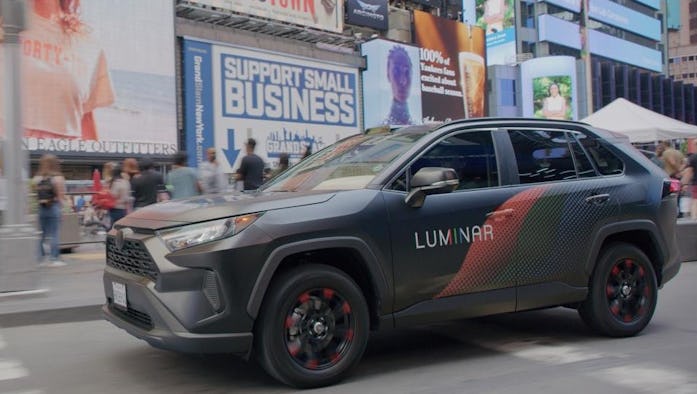 Luminar is developing sensor systems for self-driving cars that are sleek and unobtrusive.