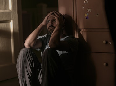 O. T. Fagbenle as Luke Bankole as June leaves him at the end of The Handmaid's Tale Season 4