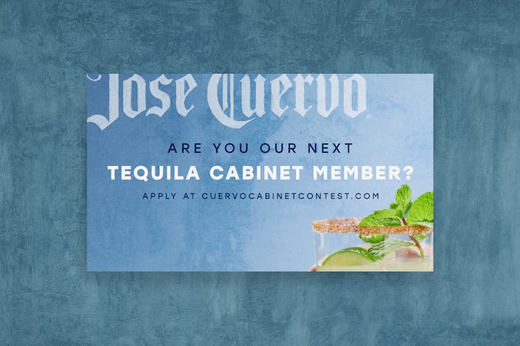 Here's how to apply for Jose Cuervo's Tequila Cabinet for a chance to win a paid trip to Mexico.