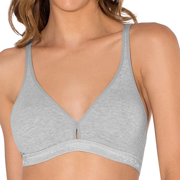 Fruit Of The Loom Wirefree Cotton Bralettes (2-Pack)