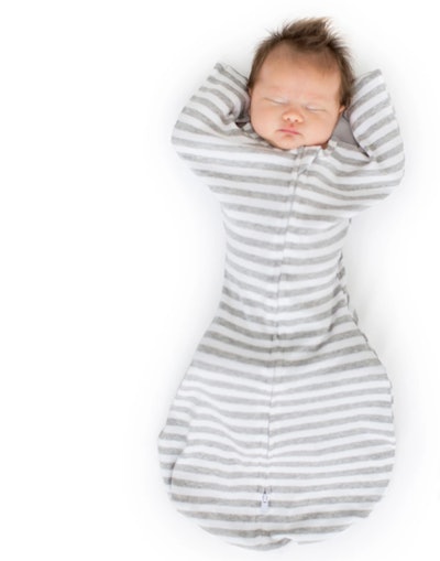 7 Arms-Up Swaddles For Transitioning Babies: Woombie, SwaddleMe, & More