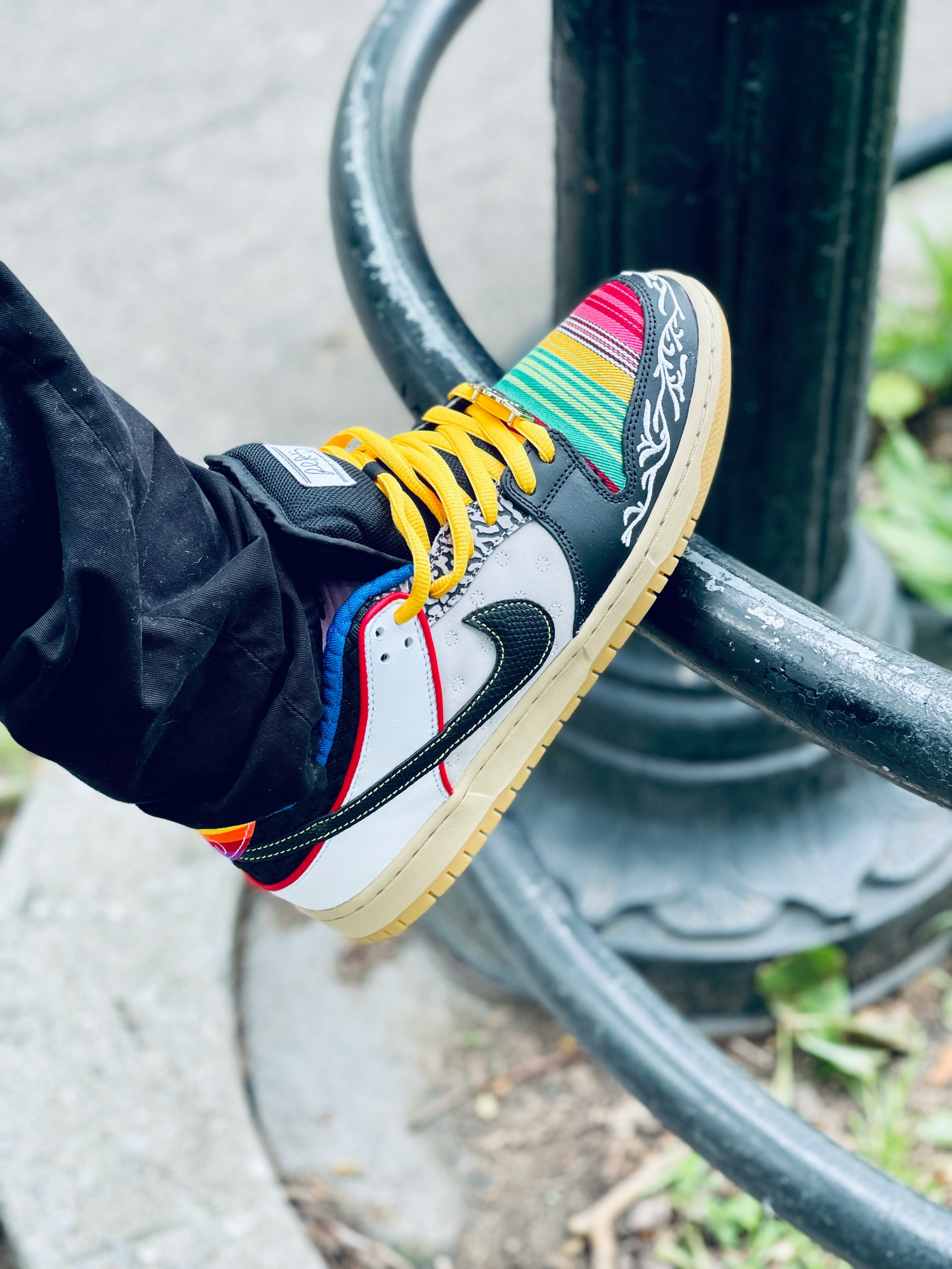 nike dunk what the paul on feet