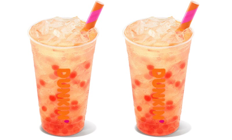 What Are Dunkin’s Popping Bubbles? They’ll Remind You Of A Trendy Sip