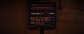Timeline monitor in Loki Episode 2