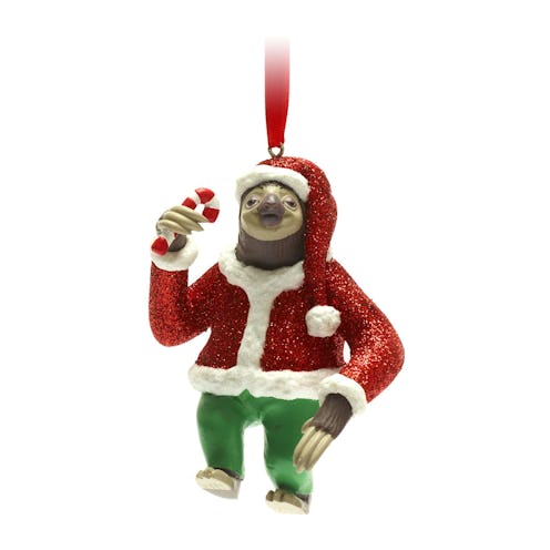 Disney's Christmas 2021 decorations include this Flash Slothmore Claus ornament, inspired by 'Zootro...