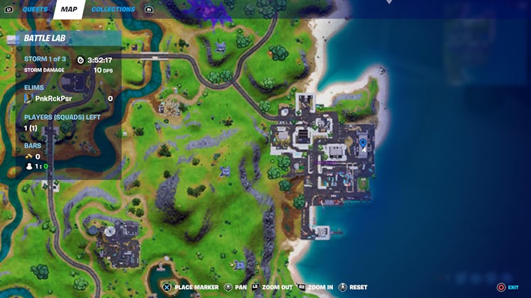 fortnite spray can location 1 map