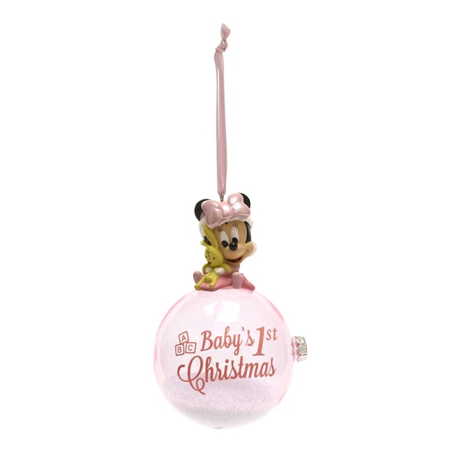 Minnie Mouse First Christmas Hanging Ornament