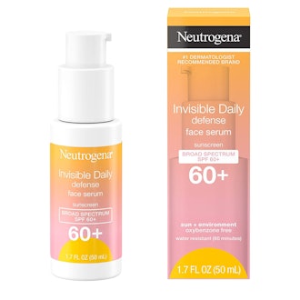Neutrogena Invisible Daily Defense Face Serum With Broad Spectrum SPF 60+