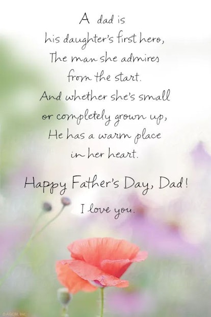 15 Fathers Day Poems Thatll Make You And Your Dad Tear Up 