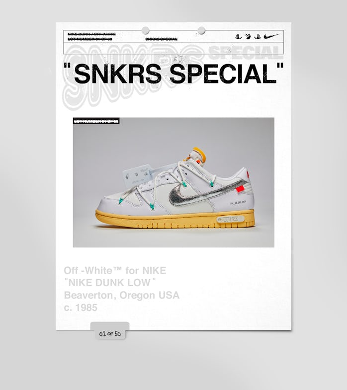 Nike Off-White Dunk 50