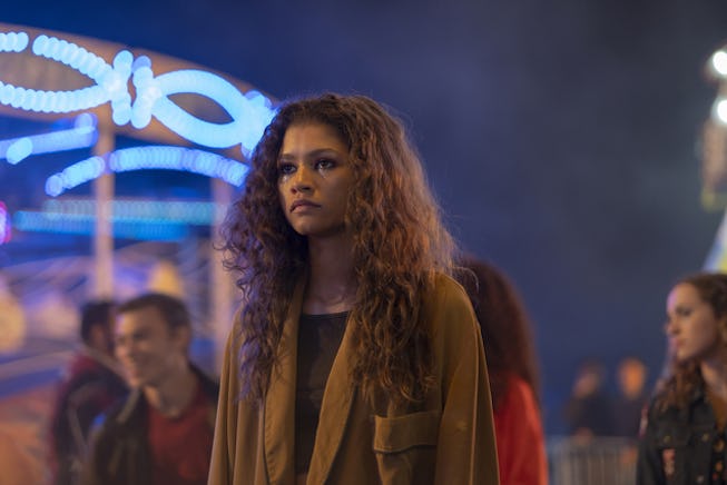 Zendaya teased the second season of 'Euphoria' on HBO.