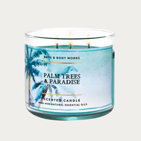 Palm Trees & Paradise 3-Wick Candle