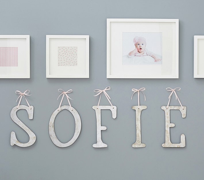 Baby name letters sales for nursery