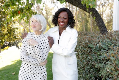 Helen Mirren and Viola Davis join L’Oréal Paris to celebrate the launch of Age Perfect Cosmetics on ...