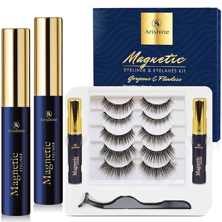 Arishine Reusable Magnetic Eyelashes (5-Pack) 