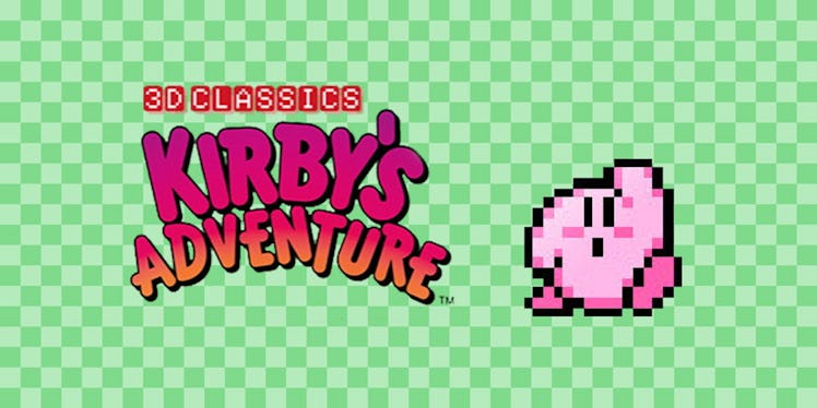 kirby's adventure loading screen