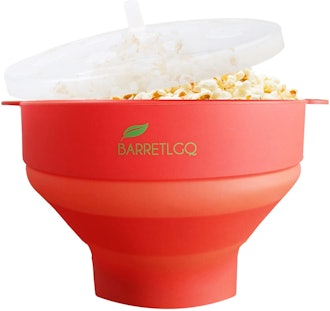  BARRETLGQ  Silicone Microwave Popcorn Popper