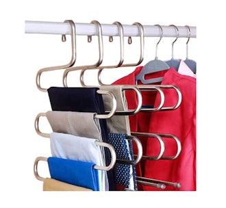 DOIOWN S-Type Stainless Steel Clothes Hanger