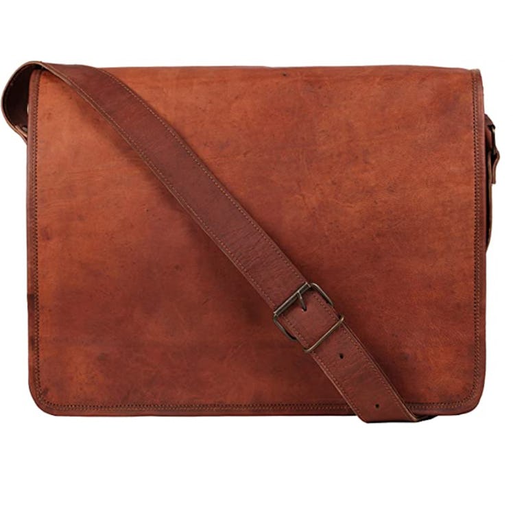Rustic Town Genuine Leather Messenger Bag