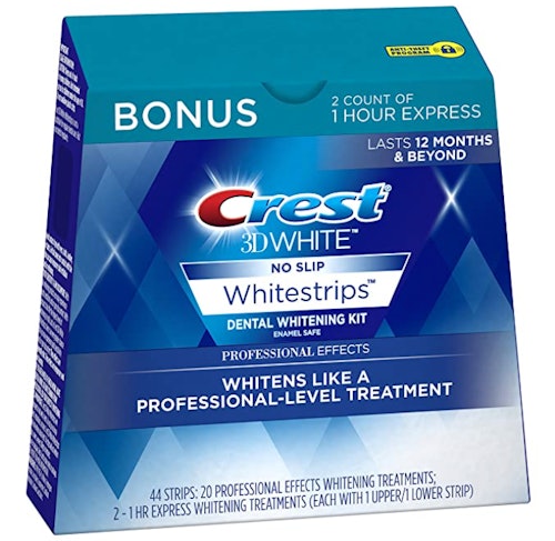 Crest 3D White Professional Effects Whitestrips Teeth Whitening Kit 
