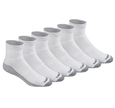 Dickies Dri-Tech Moisture Control Quarter Socks (6-Pack) 