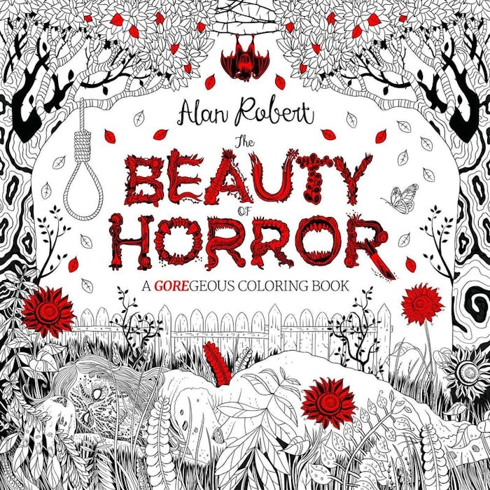 The Beauty of Horror Coloring Book