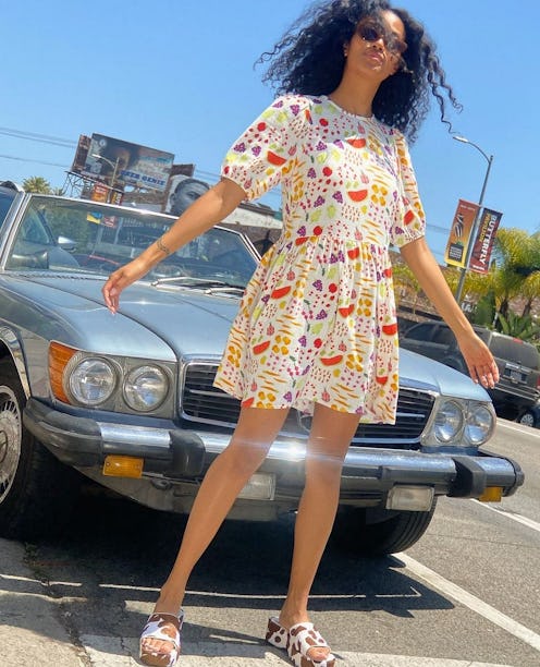 Fruit prints are a popular trend for summer 2021.