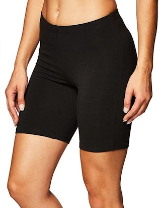 Hanes Stretch Jersey Bike Short